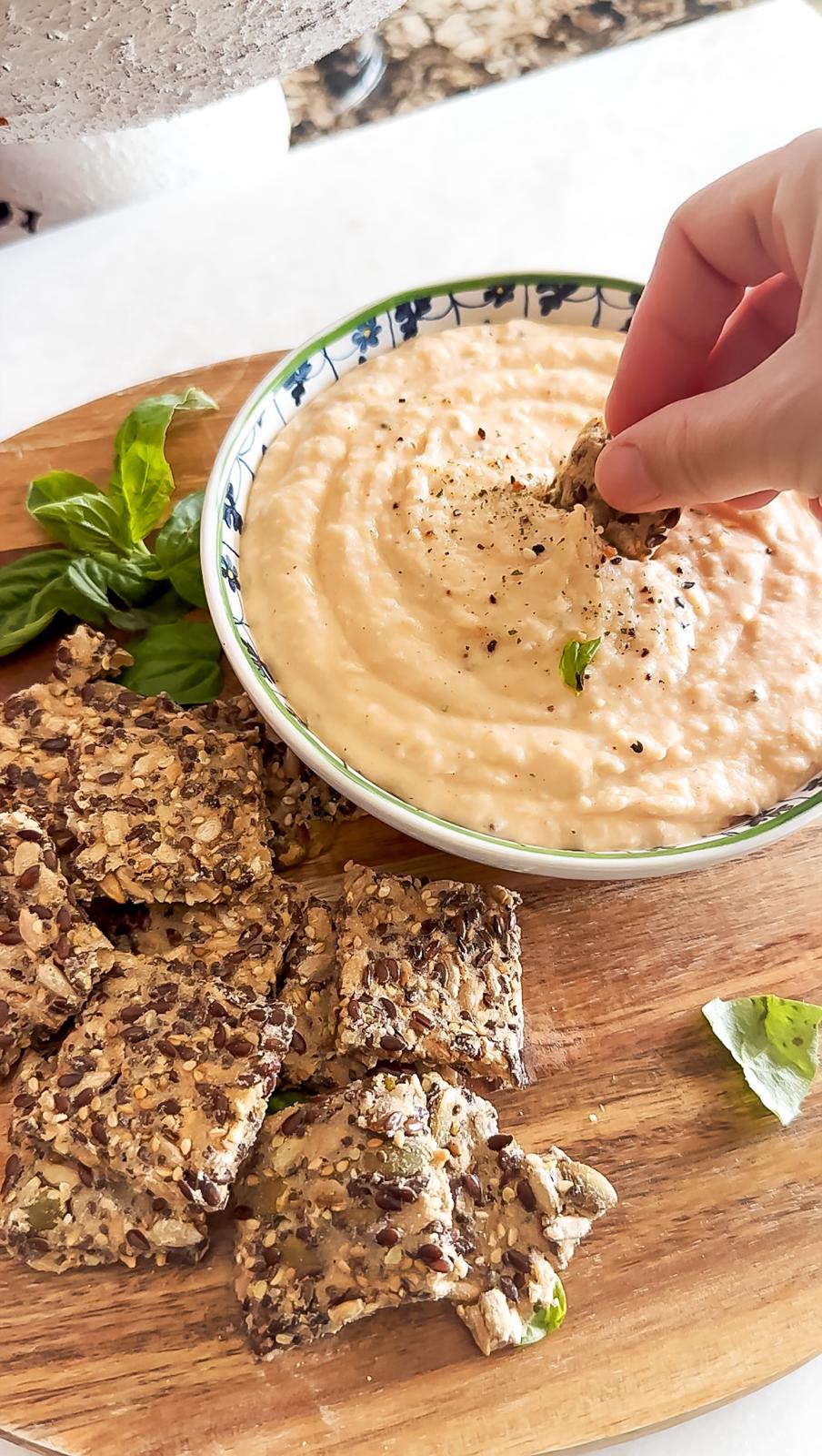 5 Minute White Bean Hummus