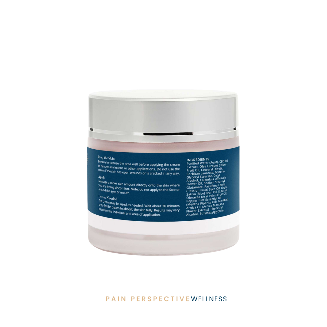 Pain Perspective Comfort Support CBD Cream Muscle and Joint