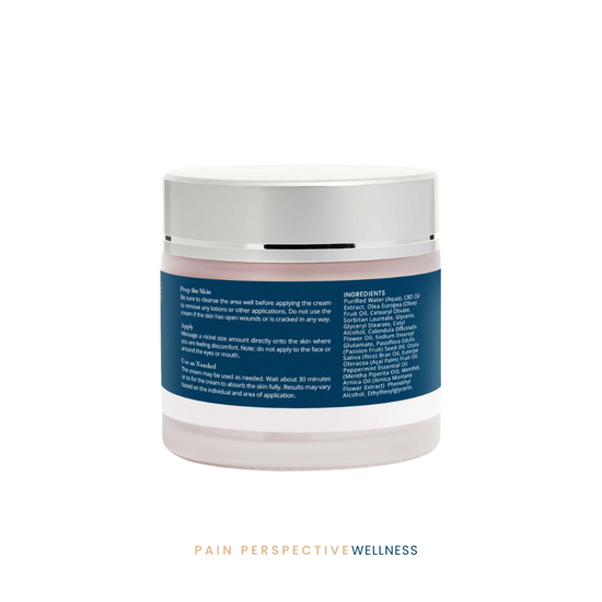 Pain Perspective Comfort Support CBD Cream Muscle and Joint